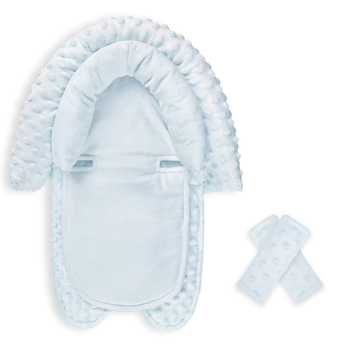 HNHUAMING infant car-seat insert offers a soft, breathable base for newborn comfort.