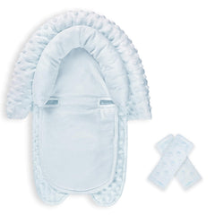 HNHUAMING infant car-seat insert offers a soft, breathable base for newborn comfort.