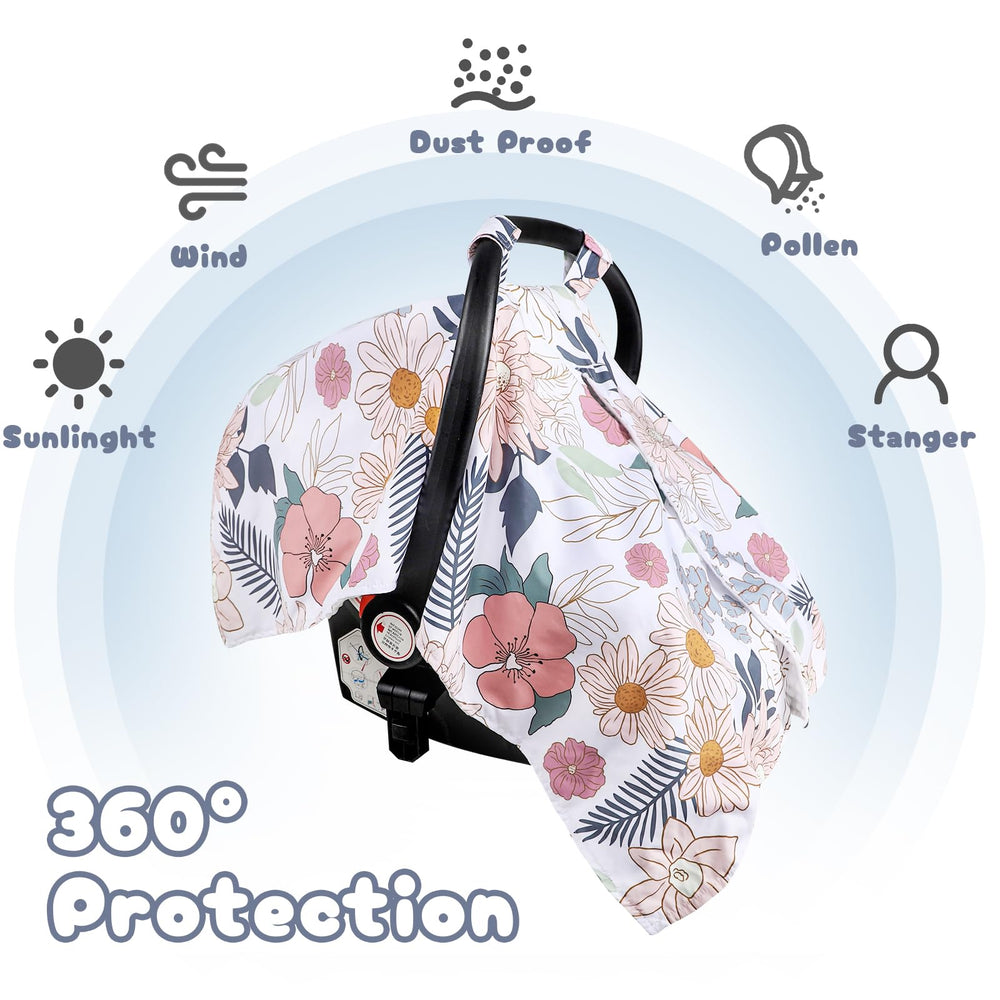 HNHUAMING infinity scarf provides breastfeeding privacy for mom