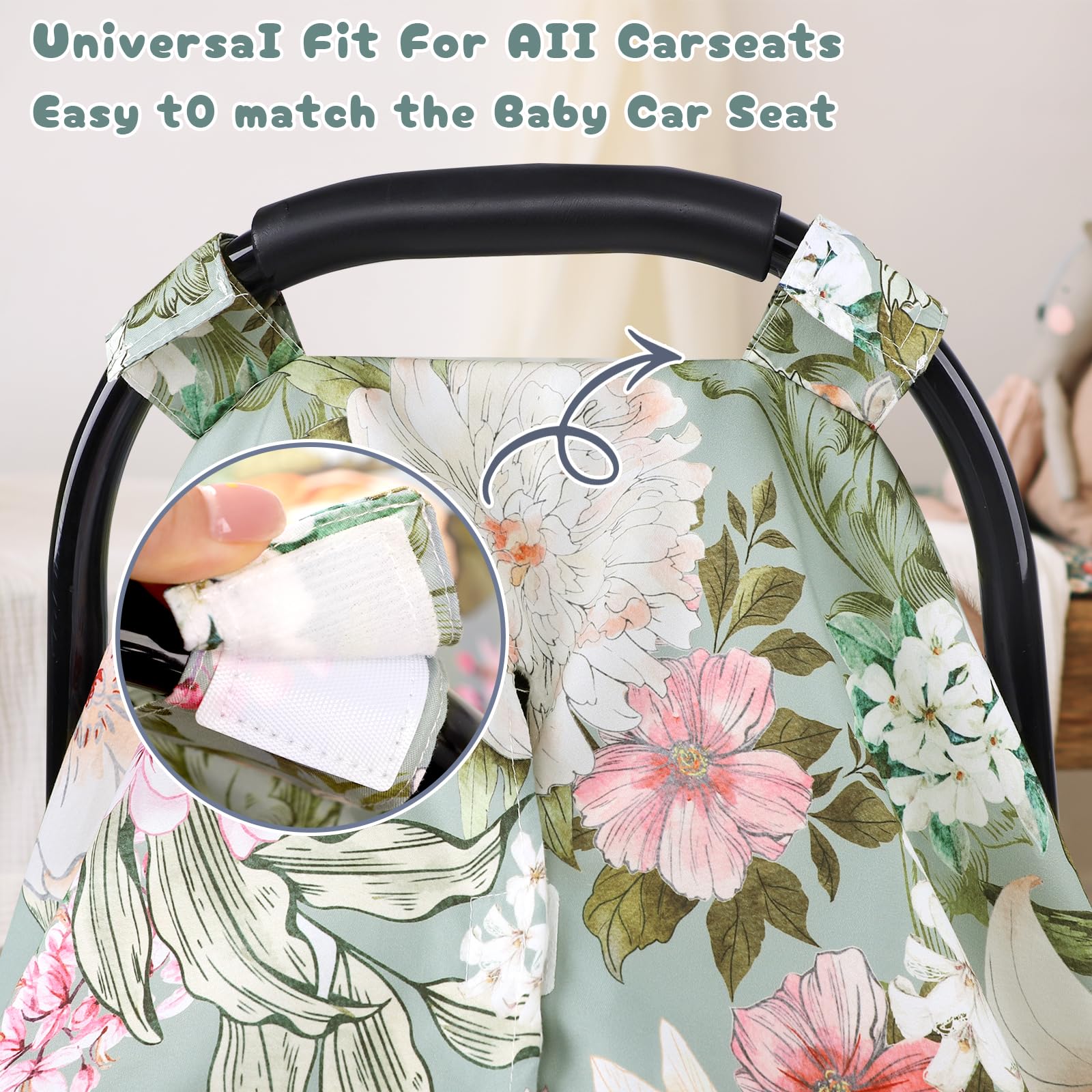 HNHUAMING infinity scarf design doubles as breastfeeding privacy cover.