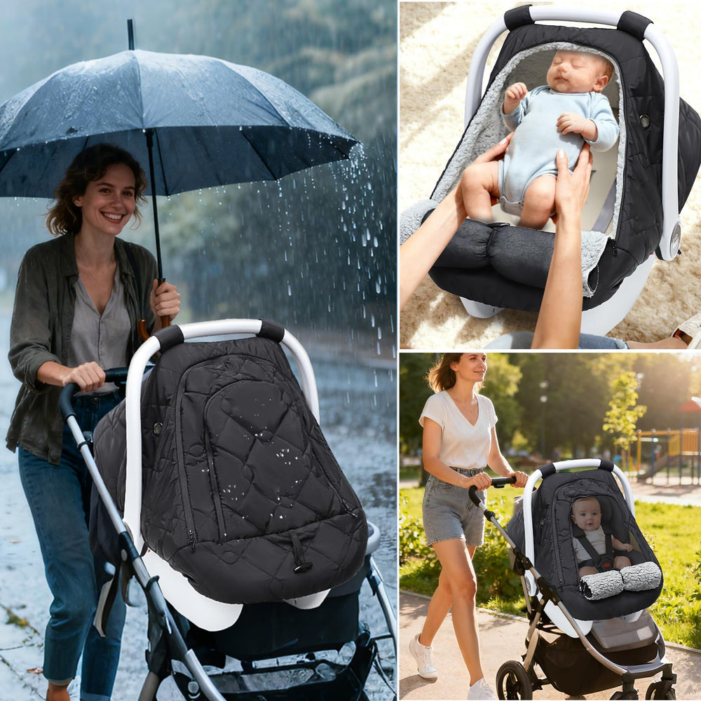 HNHUAMING machine washable car seat cover is durable and simple to care for.