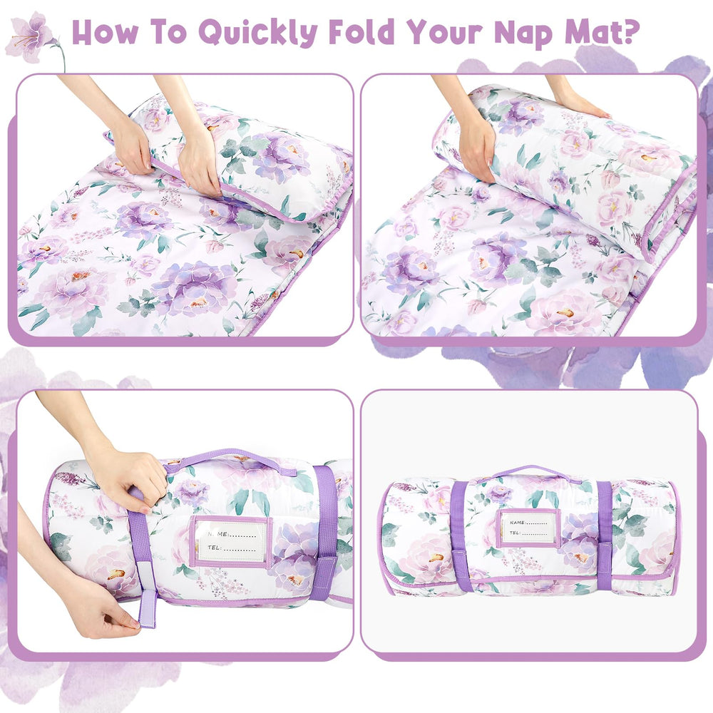 HNHUAMING machine-washable nap mat for simple care