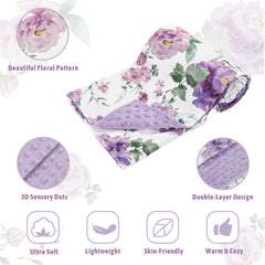 HNHUAMING minky-dots backing adds extra softness and comfort