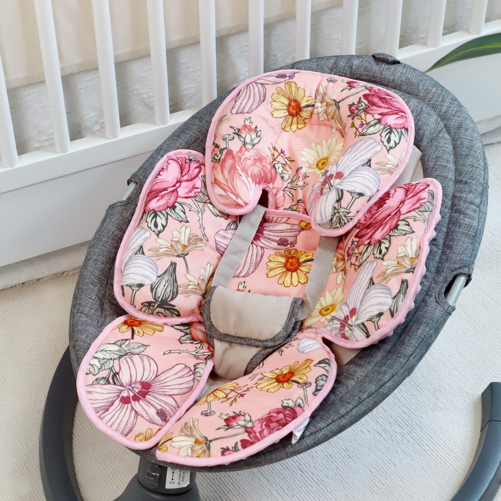 HNHUAMING versatile cushion fits car seats, strollers, swings, and cribs