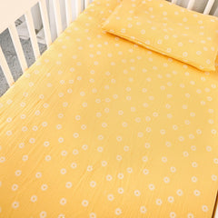 HNHUAMING muslin sheets with eight inch deep pockets securing nap time