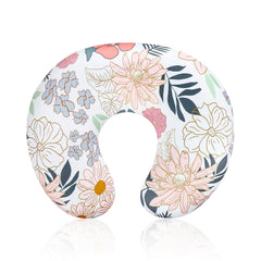HNHUAMING nursing pillow cover in daisy floral fabric for soft, breathable comfort.