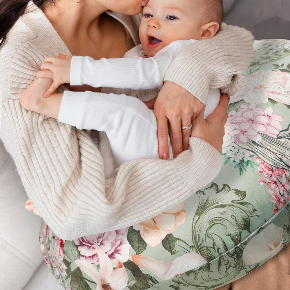 HNHUAMING nursing pillow cover makes a thoughtful gift for new moms and babies