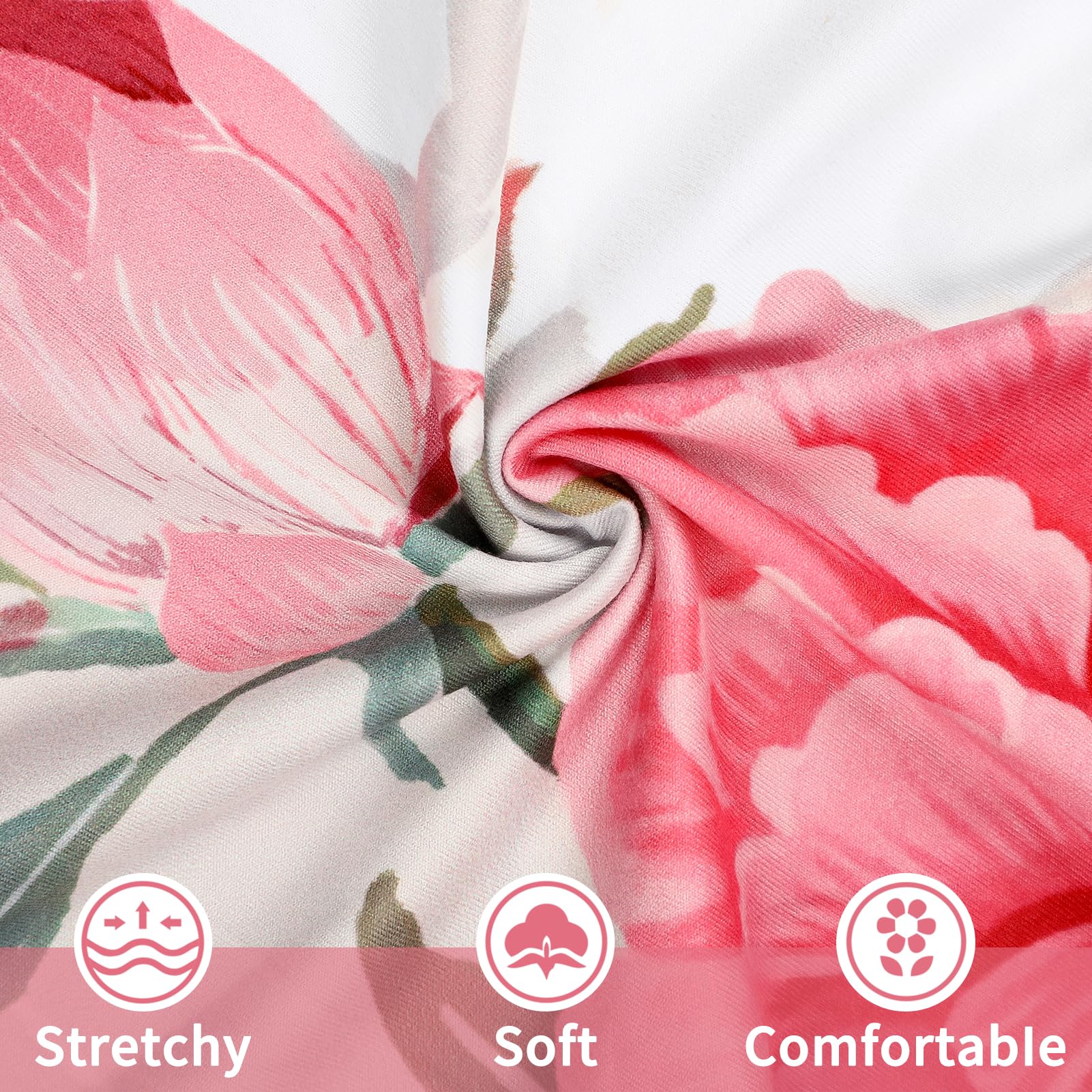 HNHUAMING nursing pillow cover with soft fabric closeup, ideal for delicate baby skin during feeds.