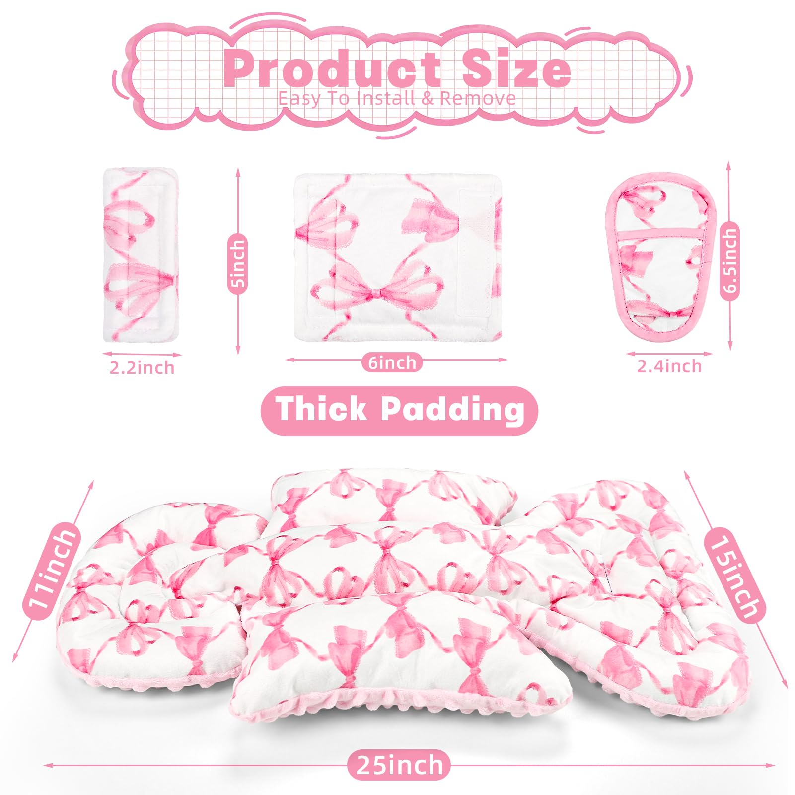 HNHUAMING insert designed for preemie and newborn ages 0–5 months.