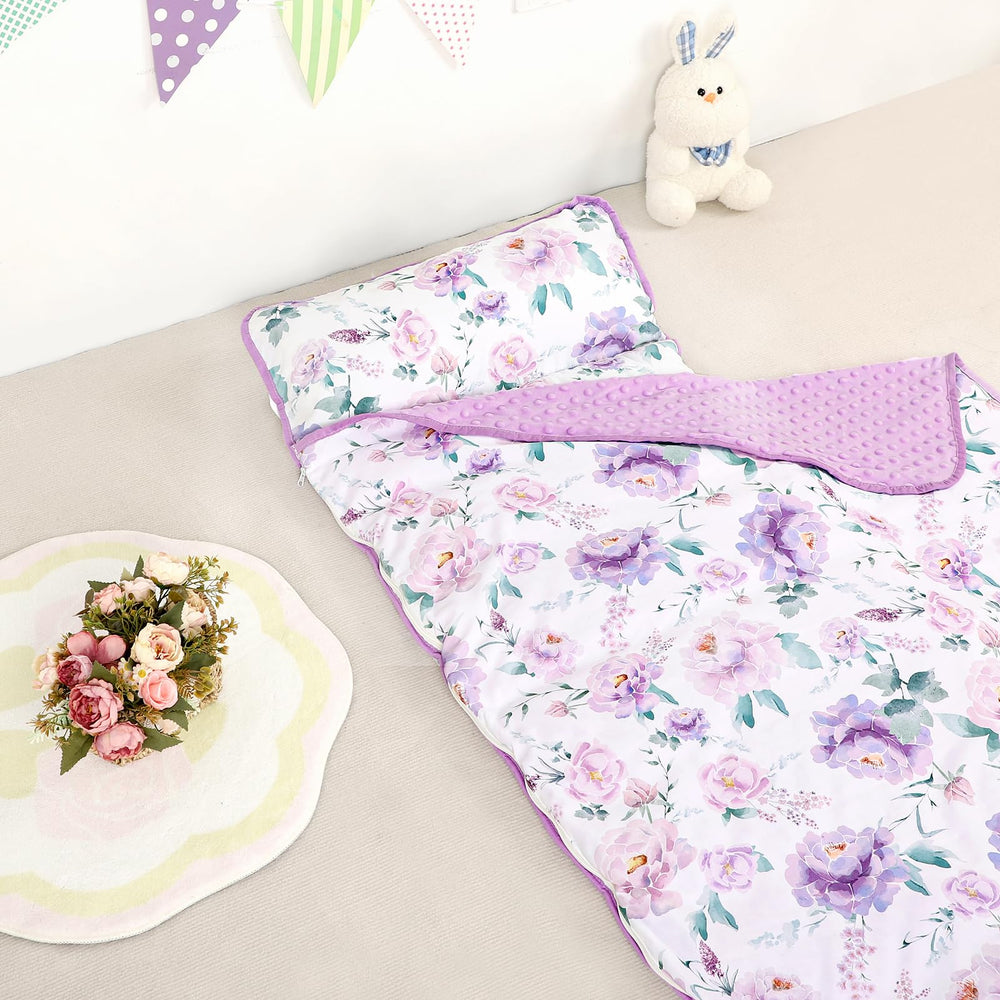 HNHUAMING roll-up nap mat with carrying handle for travel