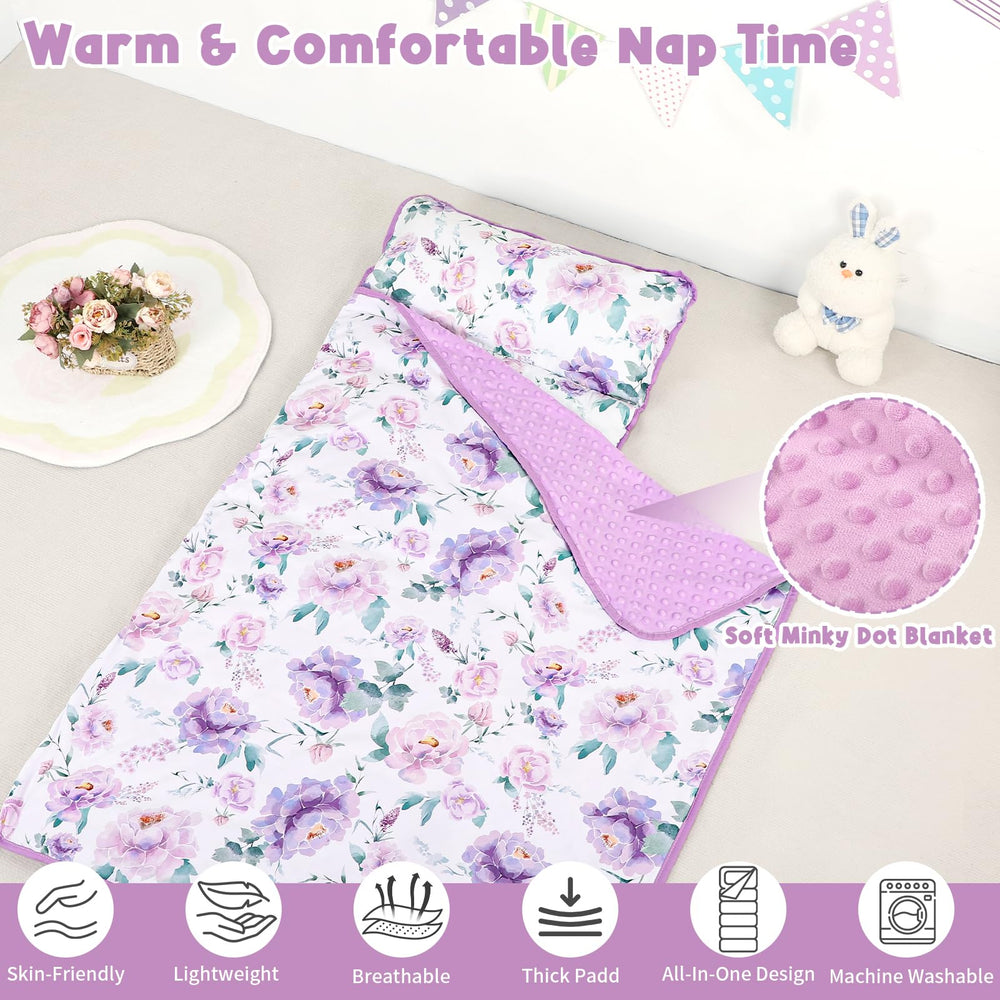 HNHUAMING soft minky blanket adds cozy warmth during daycare naps