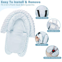 HNHUAMING strap covers prevent chafing against harness straps.