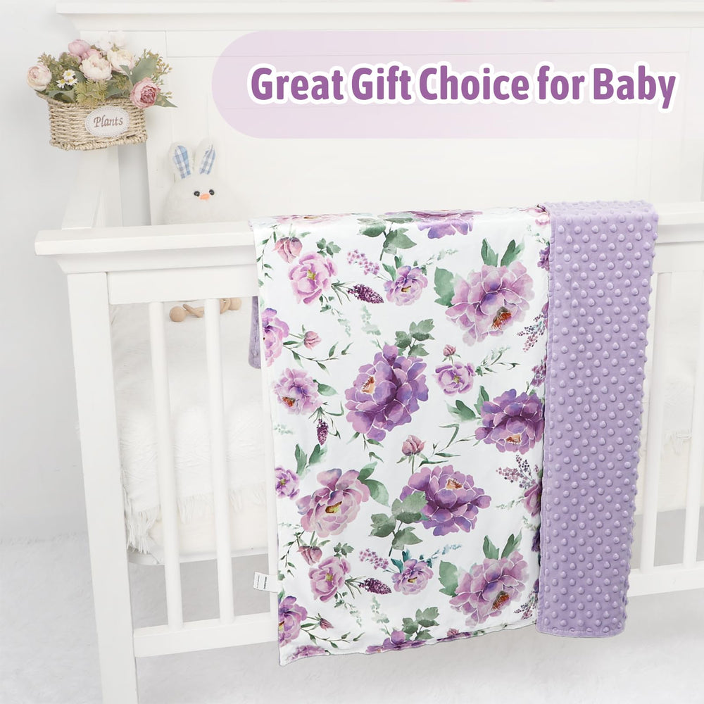 HNHUAMING 30x40 inch blanket is versatile for naps, stroller rides, and play