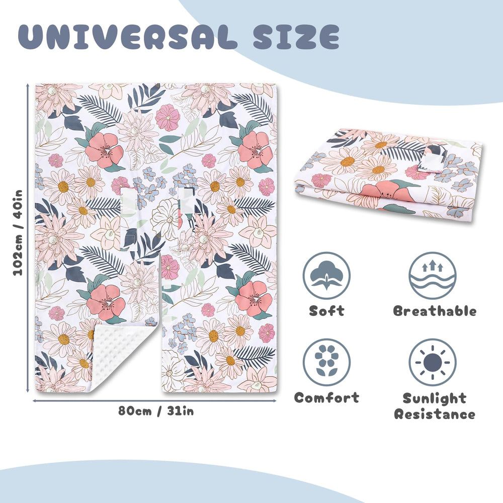 HNHUAMING suitable for boys and girls car seat cover and canopy