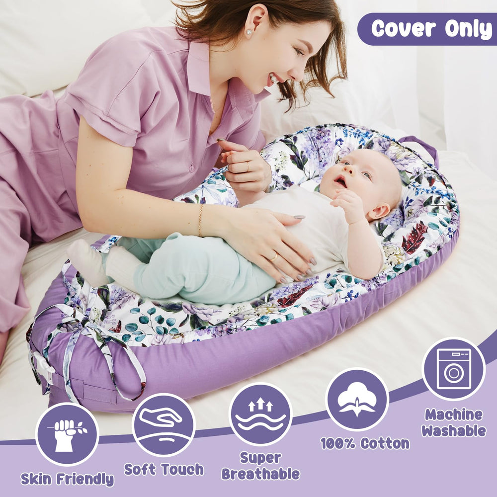 HNHUAMING replaceable nest cover shows reversible design for easy styling.