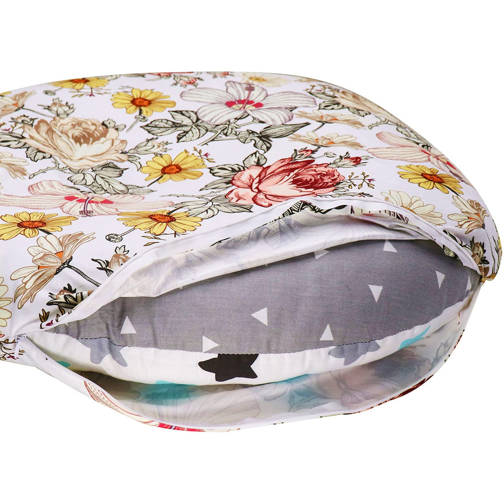 HNHUAMING removable-slipcover fits most newborn recliner pillows