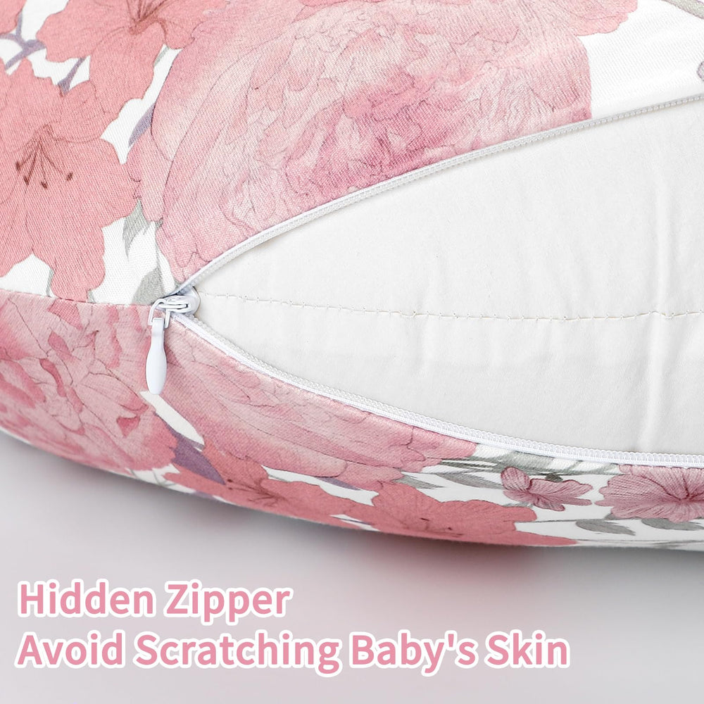 HNHUAMING nursing pillow cover fits standard pillows for quick refresh.