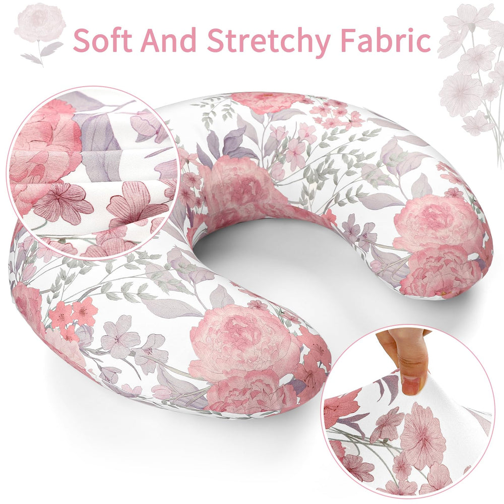 HNHUAMING nursing pillow cover with hidden zipper for smooth use.