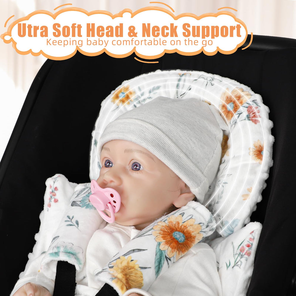 HNHUAMING compatible with car seats, strollers, swings, and bouncers for versatile use.