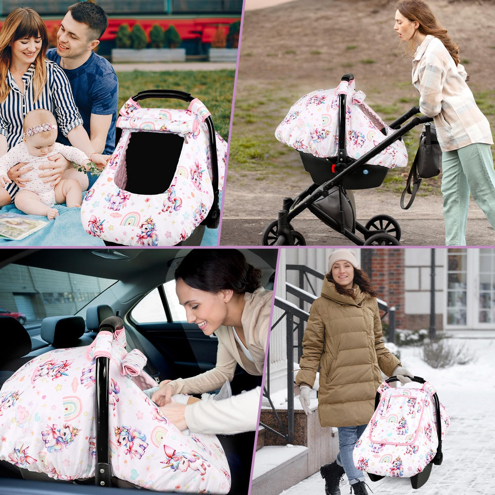 HNHUAMING unicorn pattern makes a cute travel essential for families.