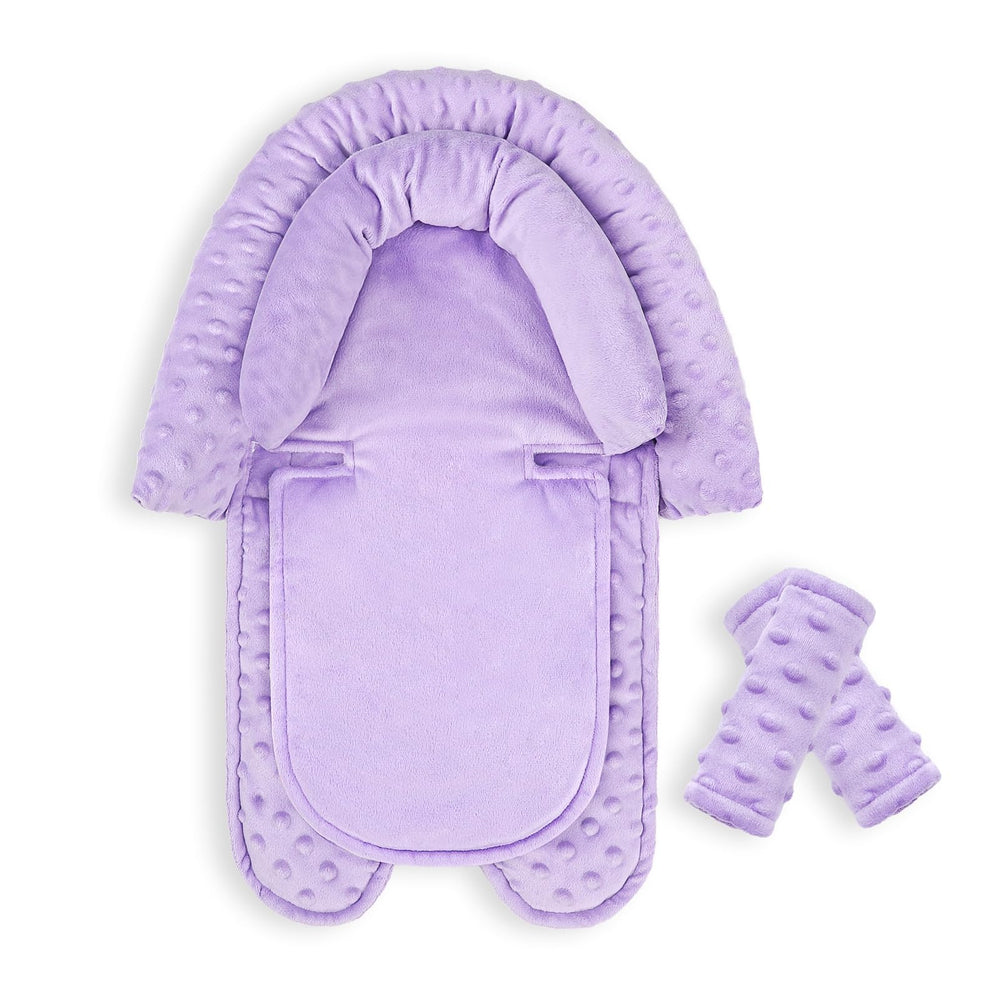 HNHUAMING infant car seat insert head support keeps tiny heads stable for car journeys