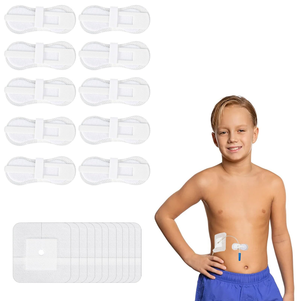 HNYG PD catheter pads offer secure stabilization with gentle skin contact.