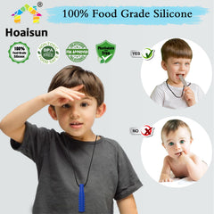 Hoaisun chew necklace breakaway clasp highlights safety feature