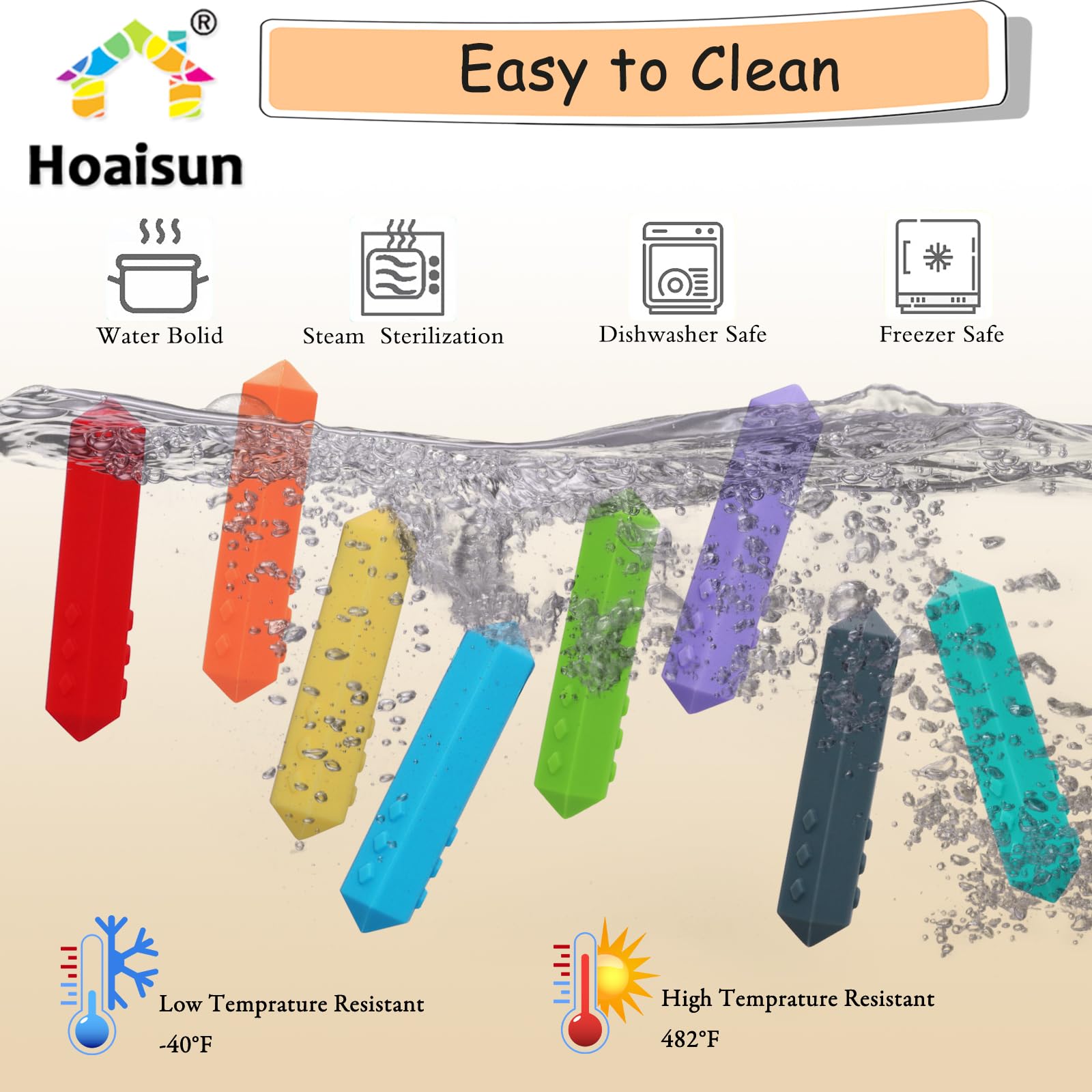 Hoaisun chew necklaces feathers for soothing anxiety on the go