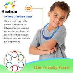 Hoaisun chewy necklace skin-friendly fabric reduces irritation during play