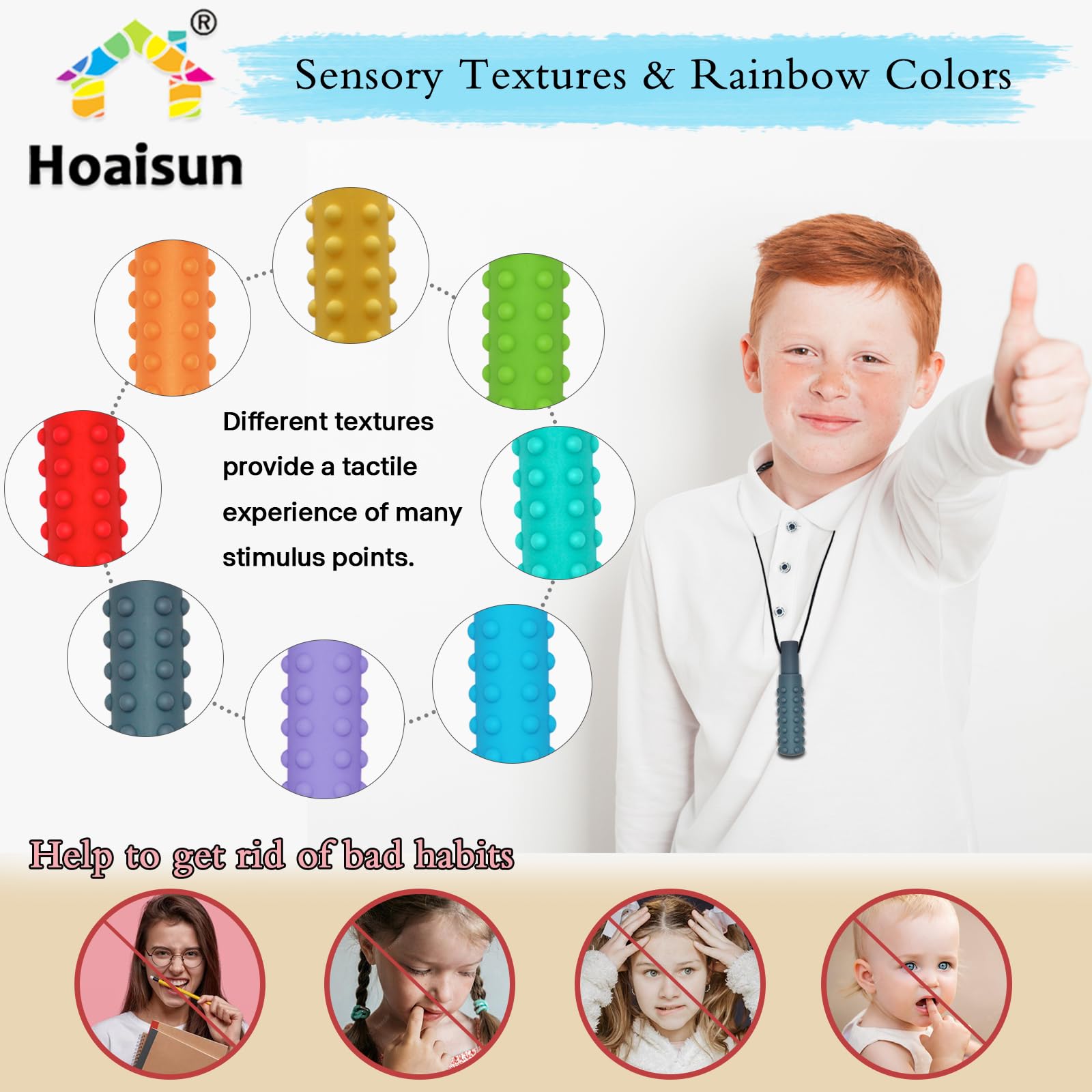 Hoaisun 8-pack hero image showing classroom and home versatility
