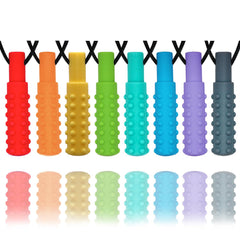 Hoaisun sensory chew necklaces packaging view for quick selection