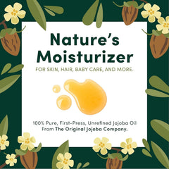 HobaCare jojoba baby oil applied to baby skin for daily moisture