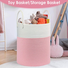HOBASKET nursery storage basket organizing blankets and small items