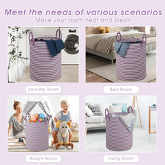 HOBASKET toy storage basket keeps kids' toys organized