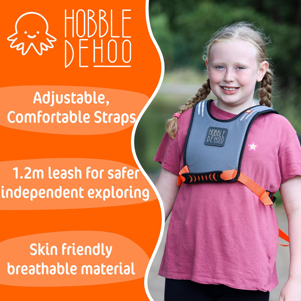 Hobble De Hoo Active XL harness padded panel close-up emphasizes comfort