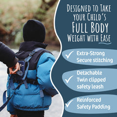 Hobble De Hoo Active XL Harness close detail of padded panels for extended wear.