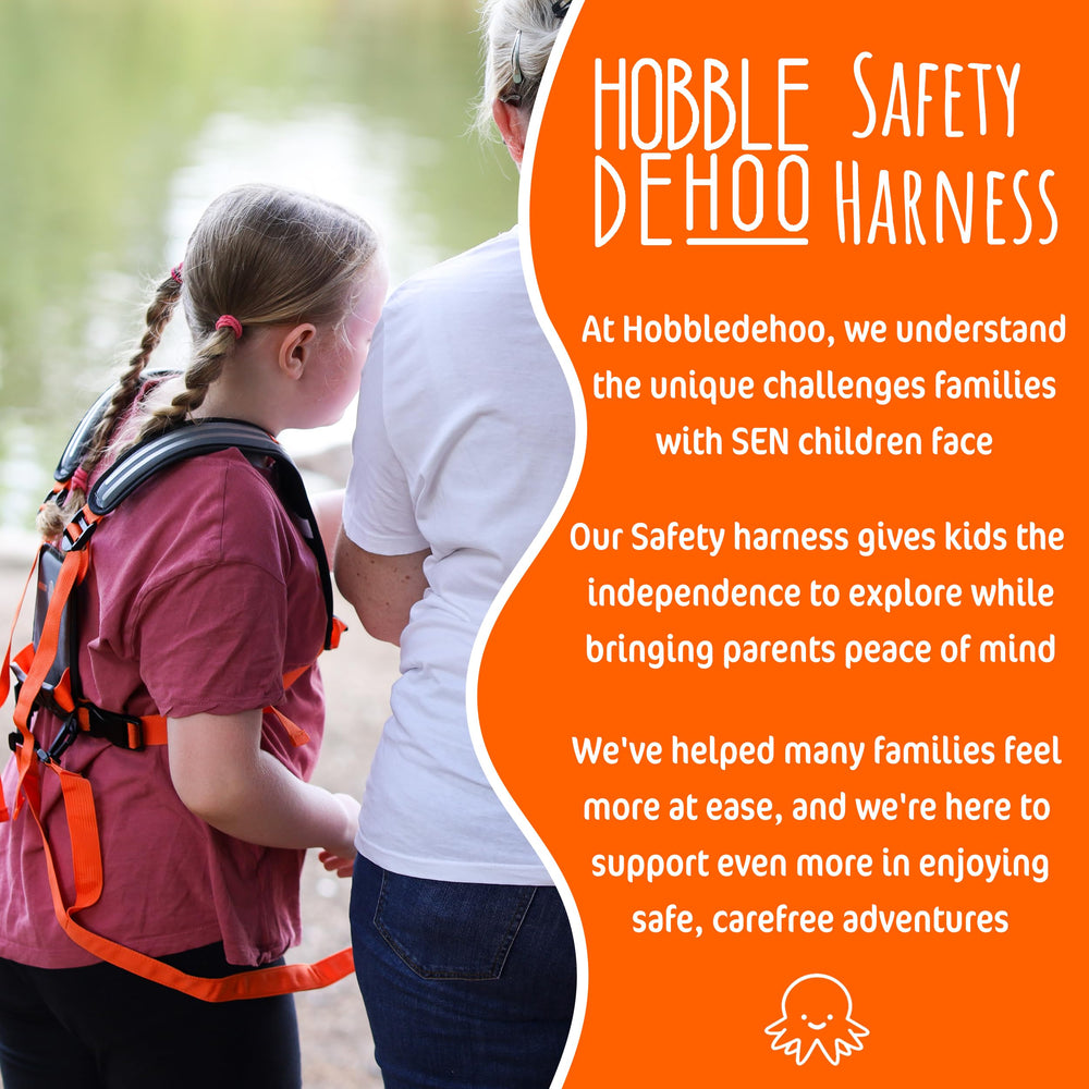 Hobble De Hoo Active XL harness adjustable straps adapt to growth