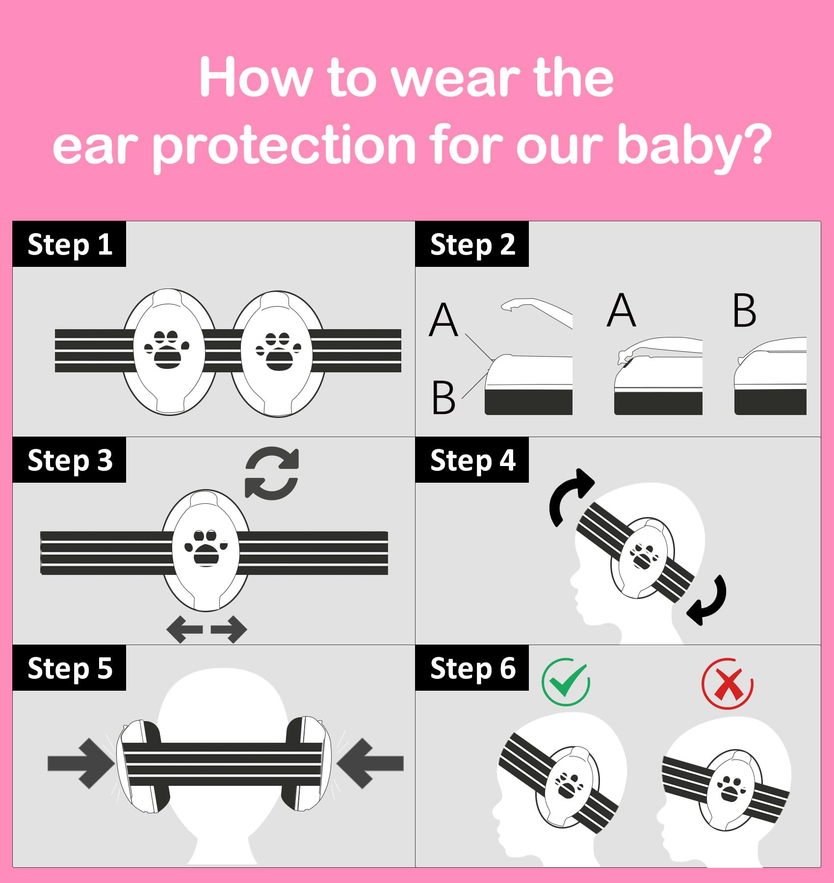 Hocazor HZ001 CE CPC certified ear protection for peace of mind.