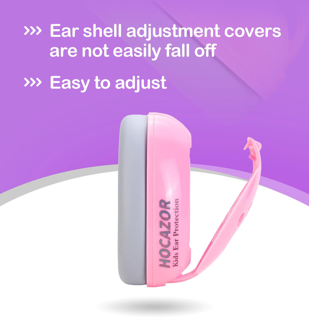Hocazor HZ001 silicone anti-slip layer keeps earmuffs secure.