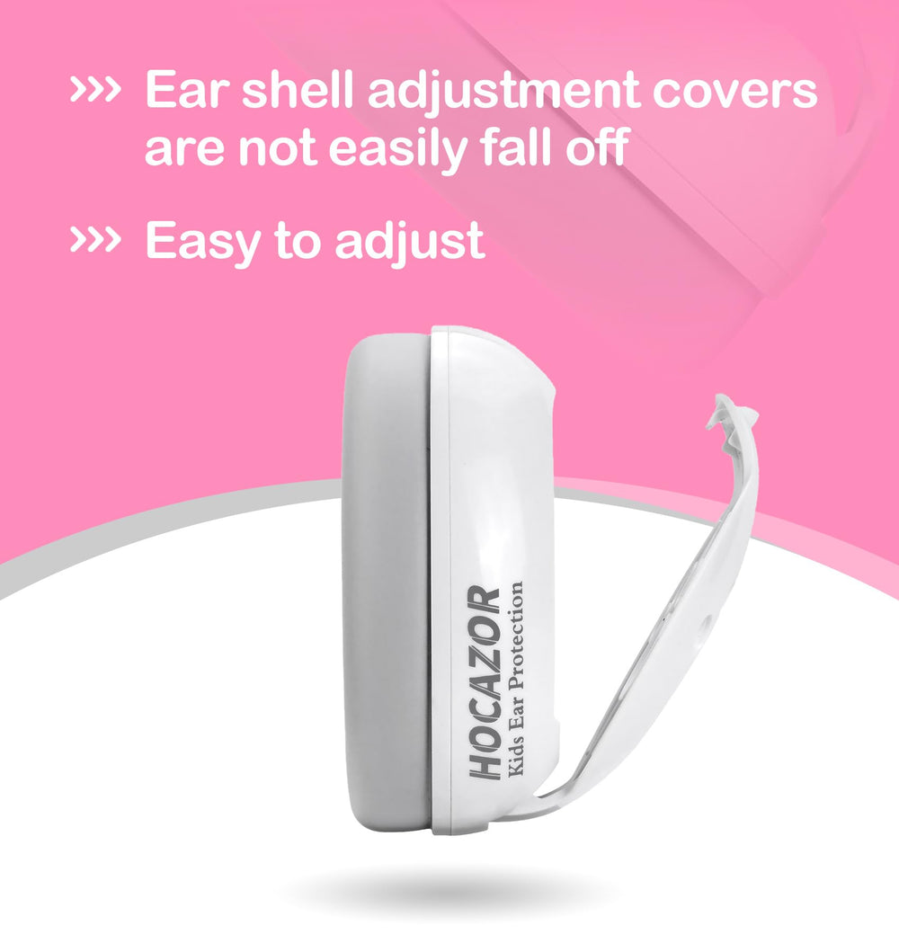 Hocazor HZ001 skin-friendly ear pads provide soft, comfortable protection.
