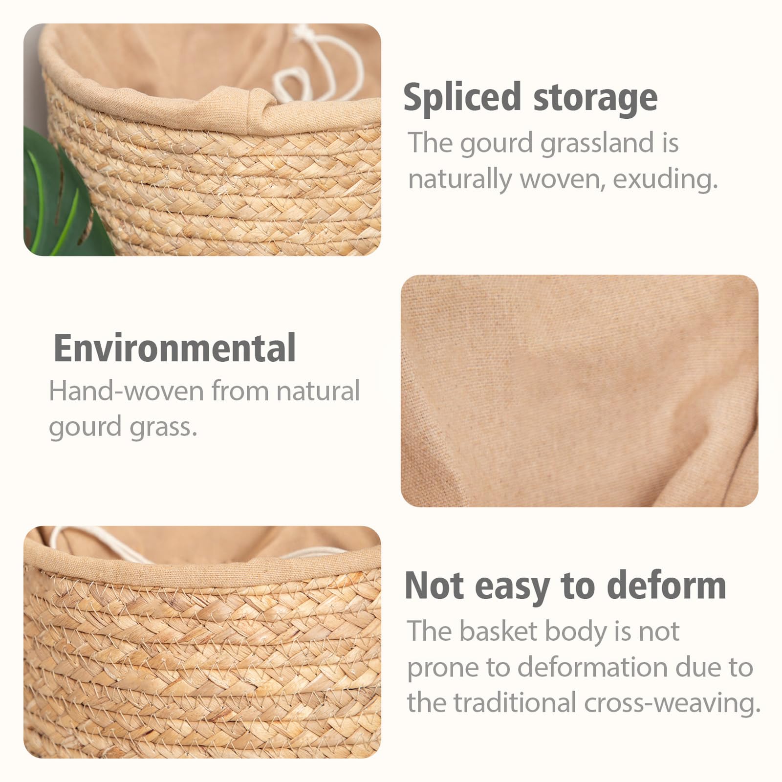 HODAKJUE eco-friendly natural materials reduce plastic clutter.