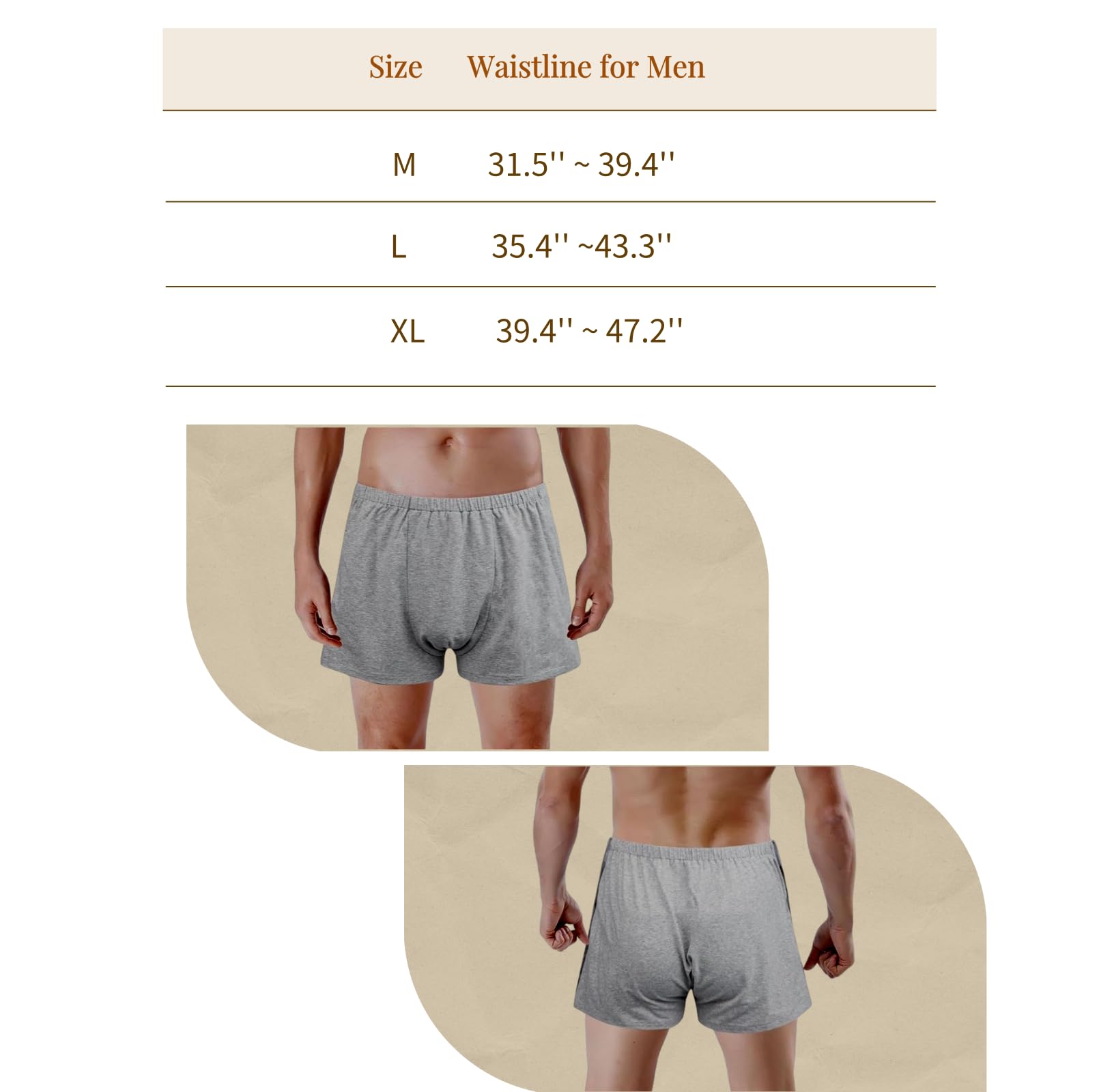 HOEOLYDI easy access underwear showing side-opening design for caregiving.