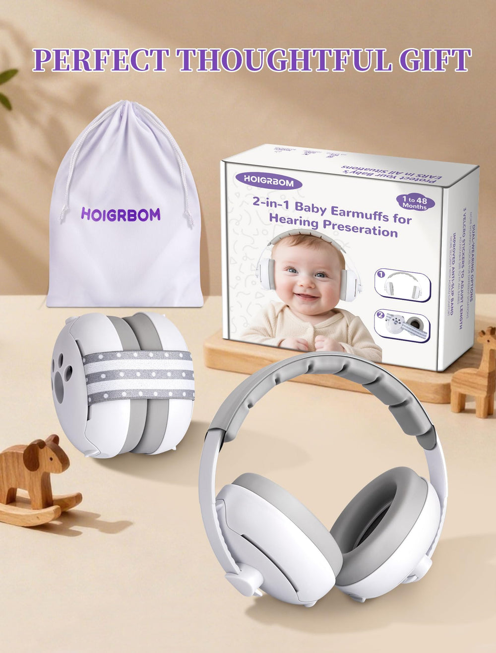 HOIGRBOM compact packaging makes gifting easy.