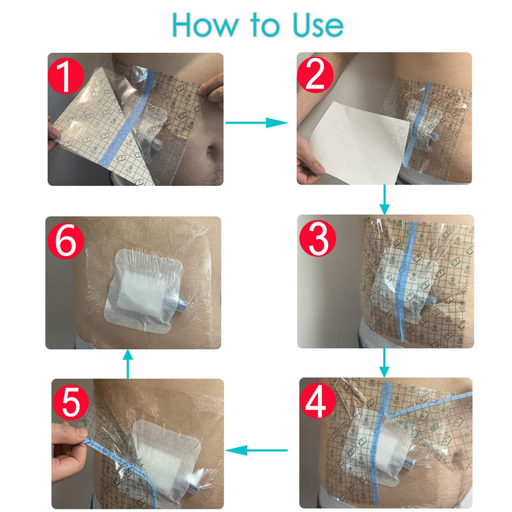 Latex-free design safe for latex-sensitive users during shower care.