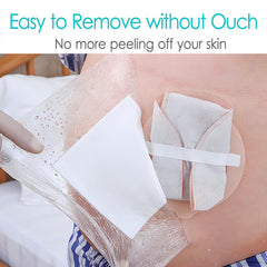 Non-stick center pad prevents sticking to the incision during removal.