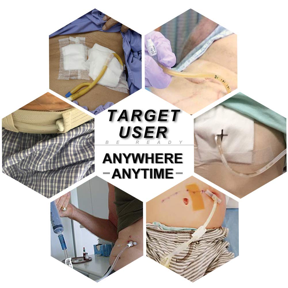 Hola Health peg-tube-holder accessory provides secure support for PEG and G-tubes.