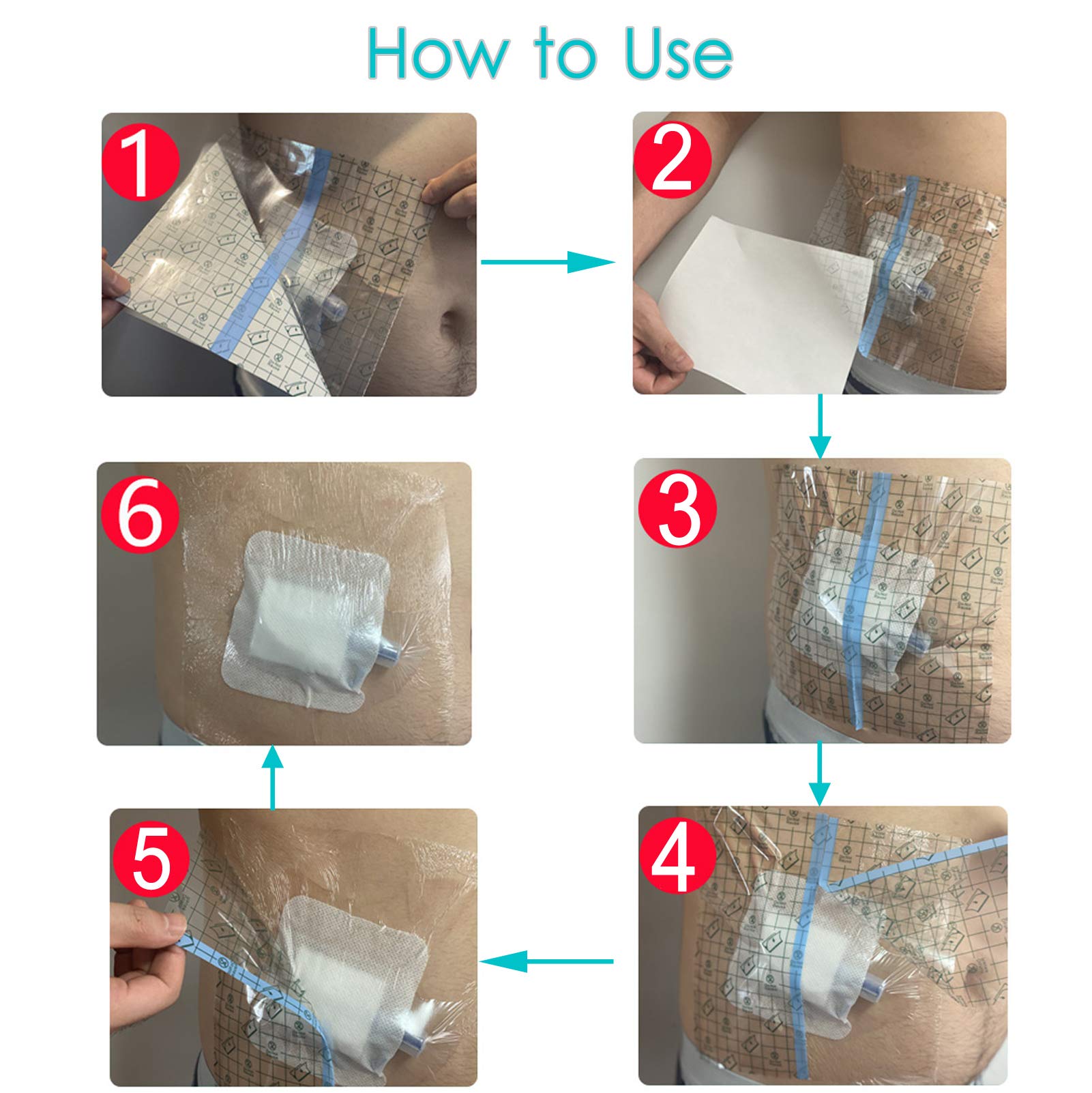 Hola Health pouch protection shield supports secure ostomy equipment during showers.