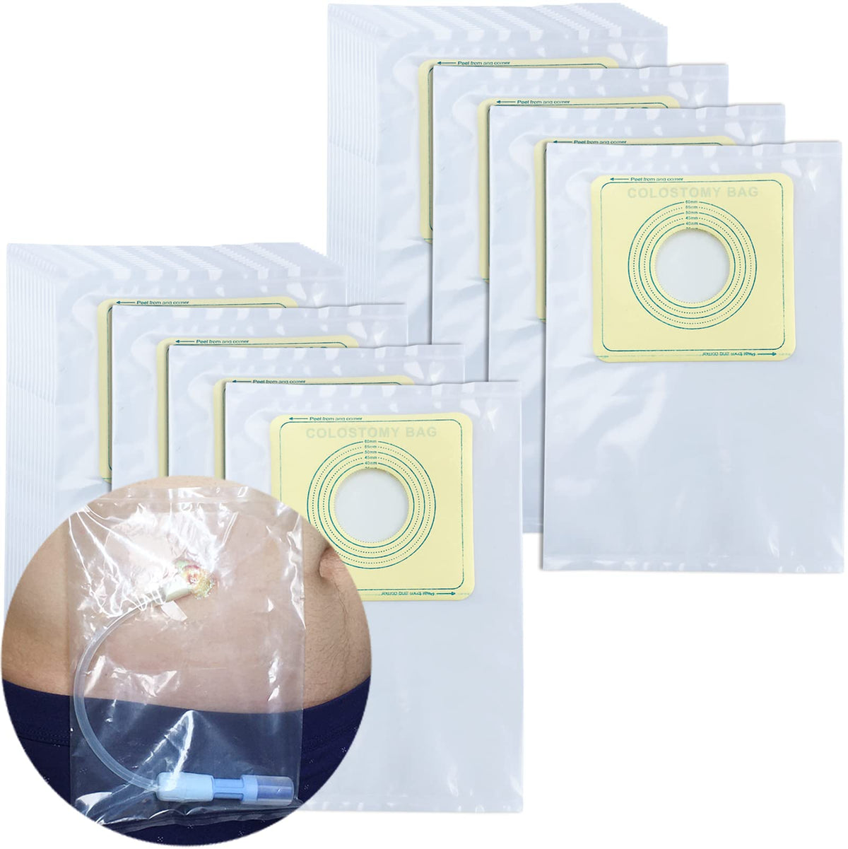Hola Health waterproof dialysis shower pouch keeps catheter dry during showers.