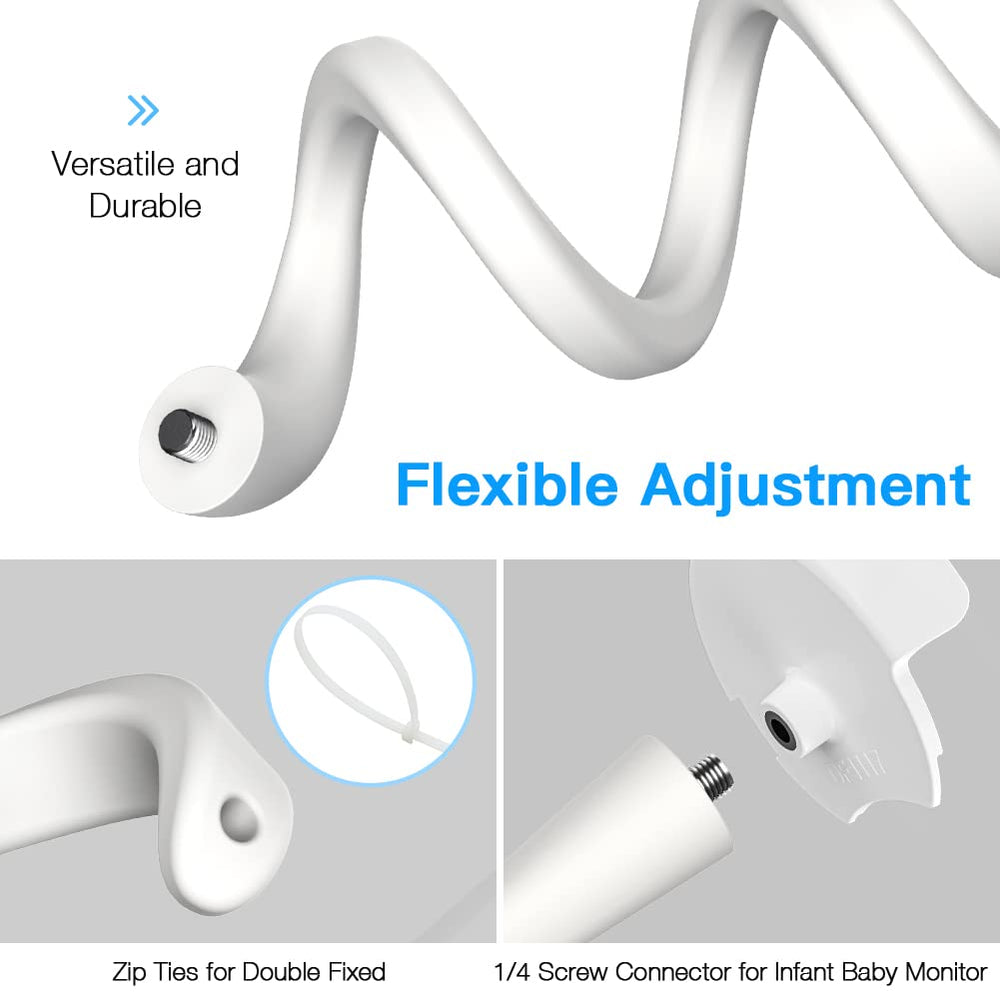 HOLACA Babysense no-drill installation mounted quickly without tools.