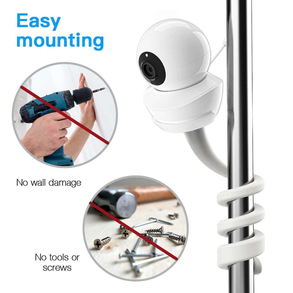 HOLACA Babysense silicone surface protects monitor from scratches.